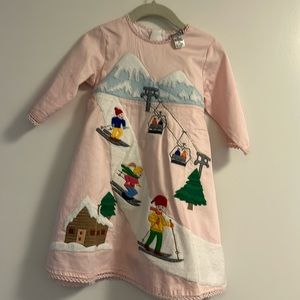 Darling Skiing Dress, Cotton Kids, 3T